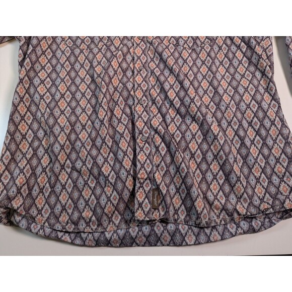 Wrangler Retro Men's Premium Indigo Snap Denim Long Sleeve Western Shirt Sz XXL - Picture 2 of 11